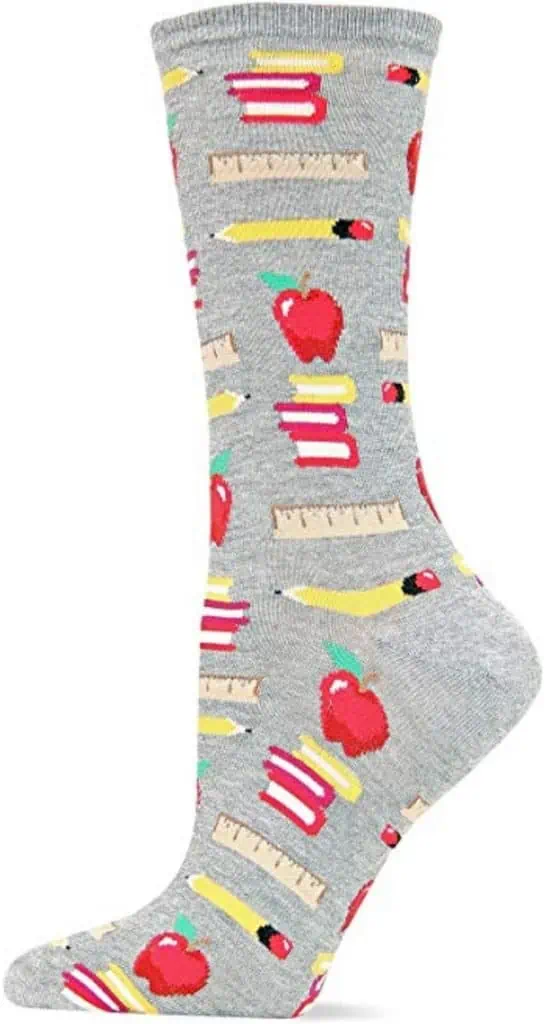 school teacher socks