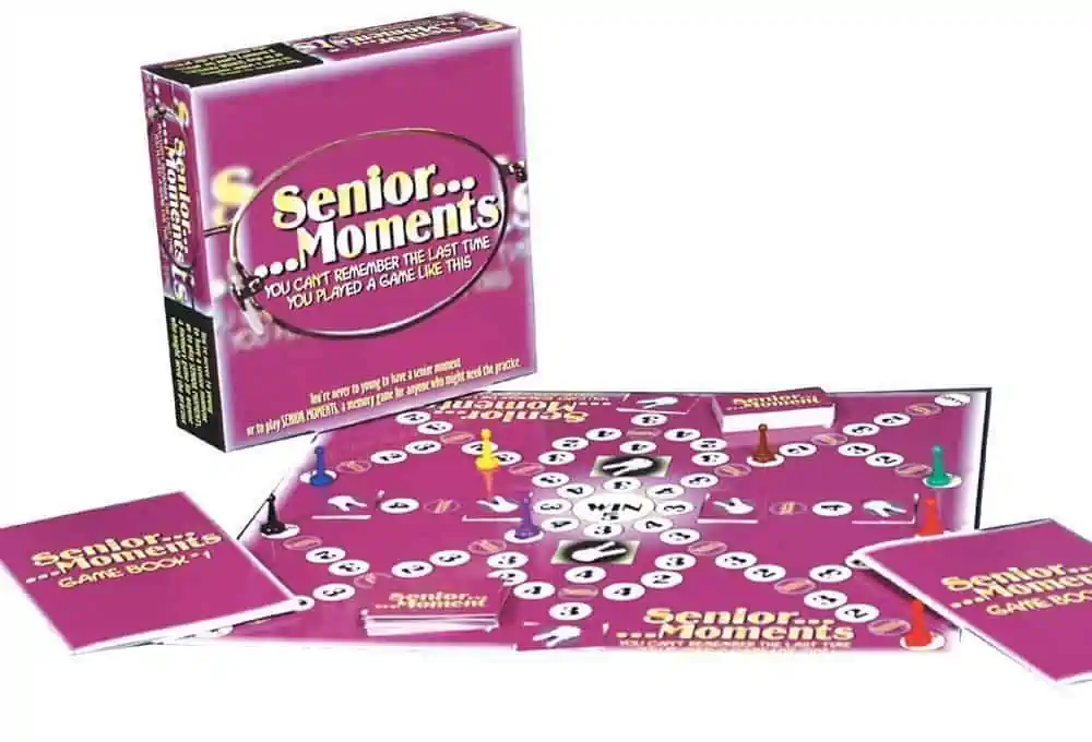 senior moments board game.
