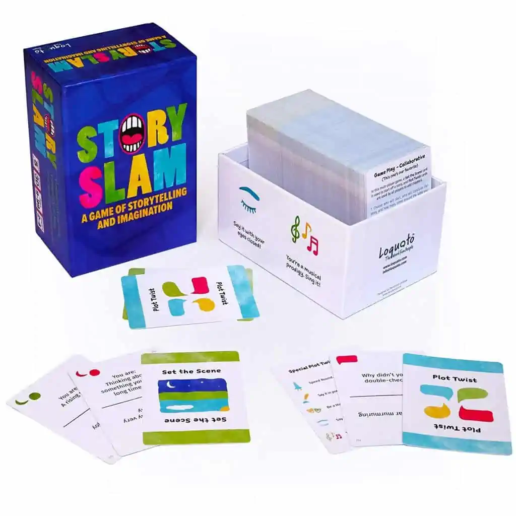 Story slam card game.