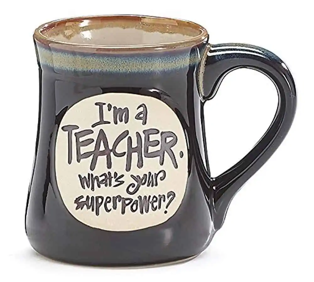 teacher superpower mug