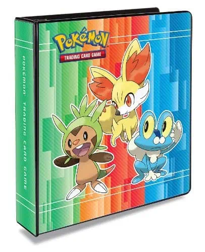 Ultra pro pokemon 3-ring binder.