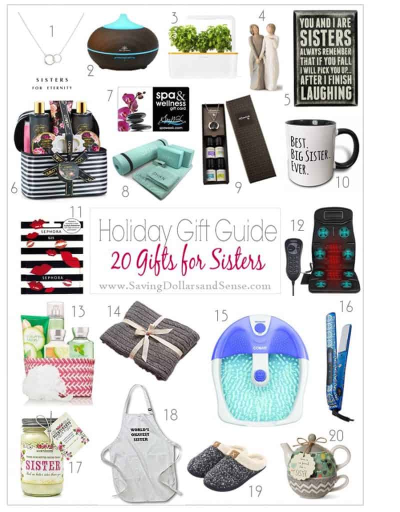 The Best Gifts for Sisters - Saving Dollars & Sense