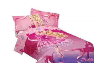 Mattel Barbie twin comforter.