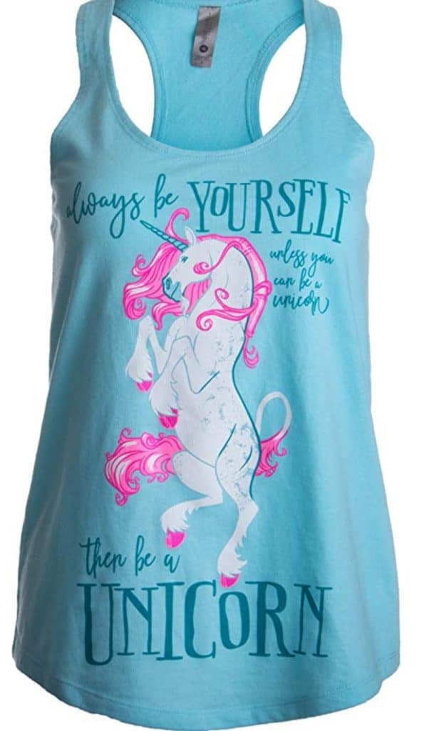 Ann Arbor be a unicorn tank top.