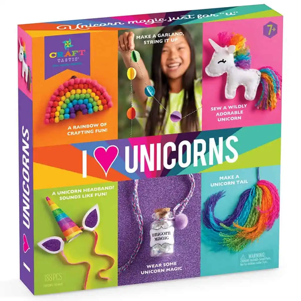 Kraft-tastic unicorn craft kit.