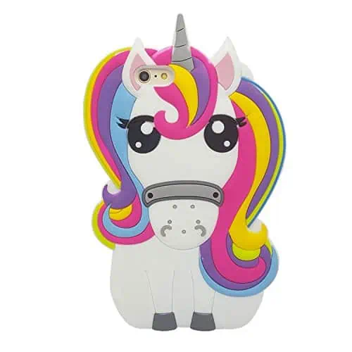 3D unicorn iPhone 6 case.