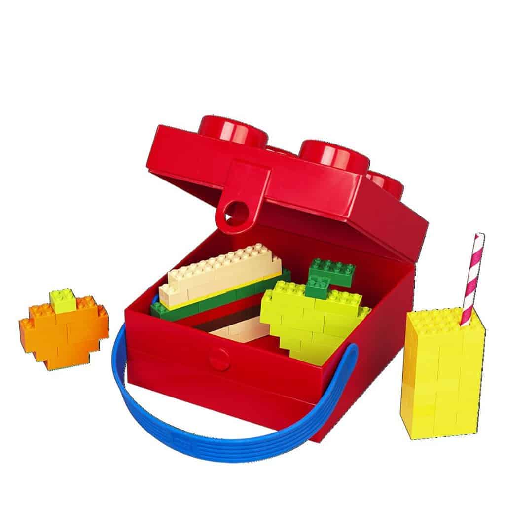 lego brick lunchbox
