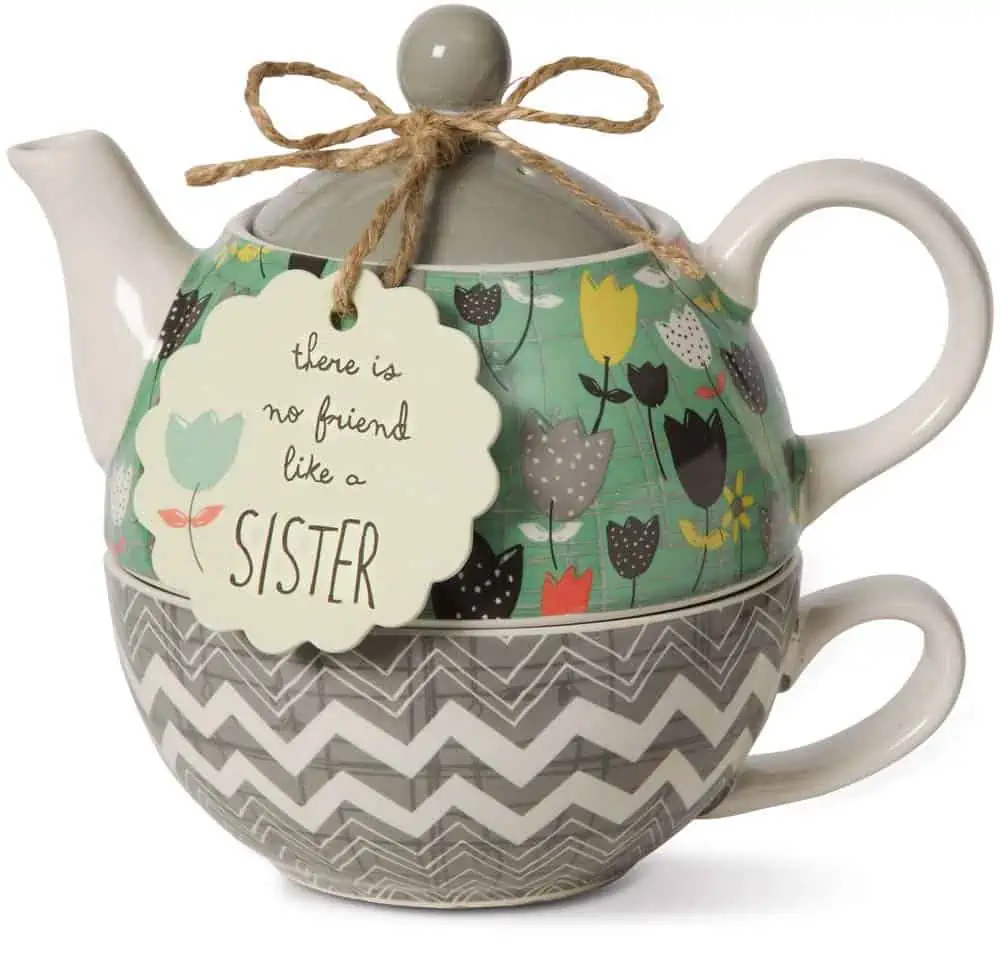 Pavilion company ceramic sisters tea set