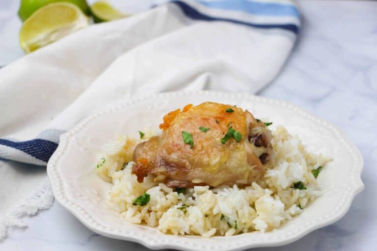 Instant Pot Cilantro Lime Chicken & Rice
