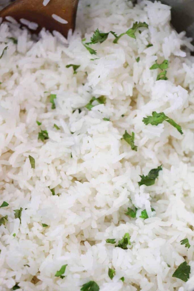 how to make cilantro lime rice