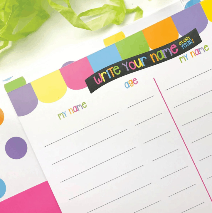 Preschool - College School Days Memory System