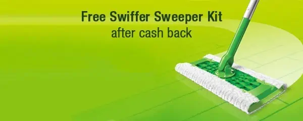  Free Swiffer Sweeper Starter Kit 
