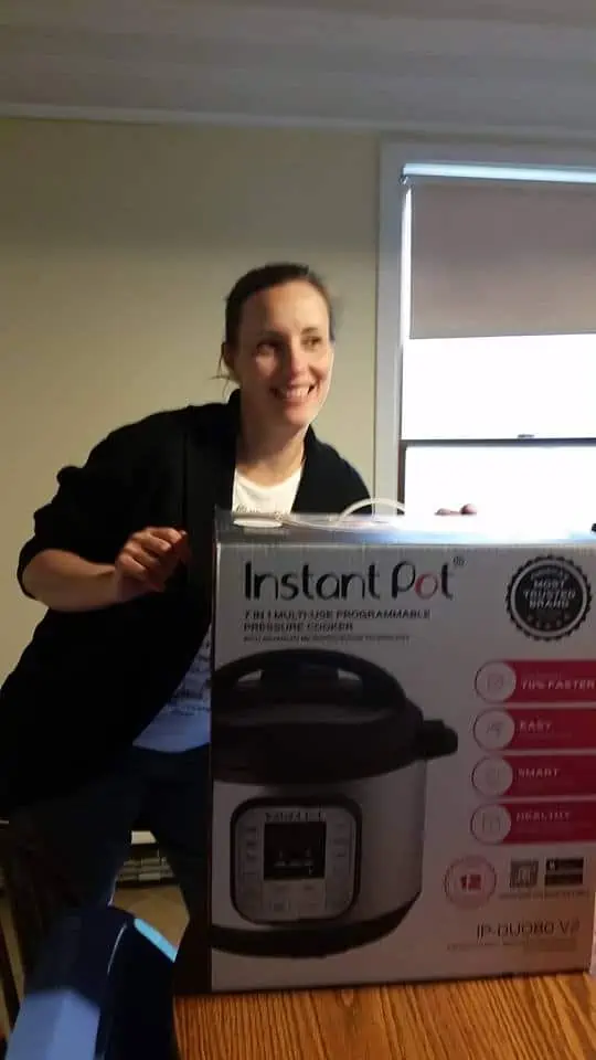 Kristie of Saving Dollars and Sense with her Instant Pot.