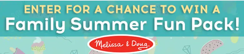 Melissa & Doug Summer Family Fun Pack Giveaway