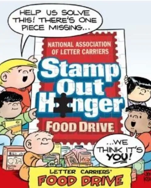 Post Office Food Drive Flyer