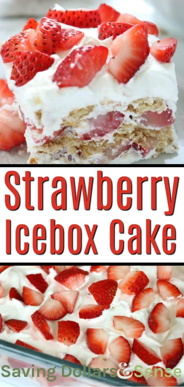 Strawberry Icebox Cake Recipe