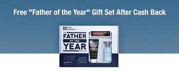 Free Father of the Year Gift Set