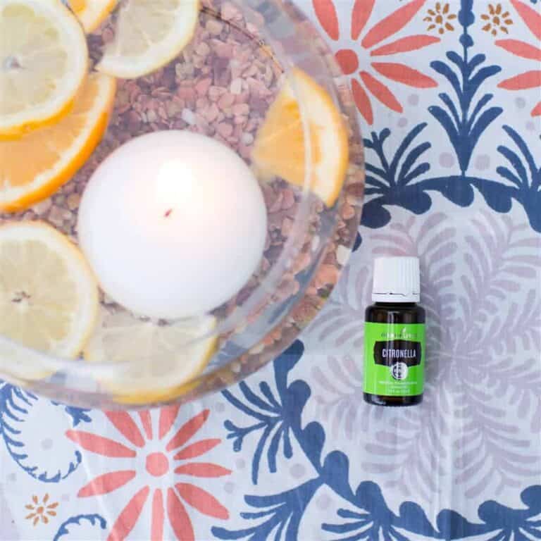 DIY Floating Citronella Candle Saving Dollars & Sense