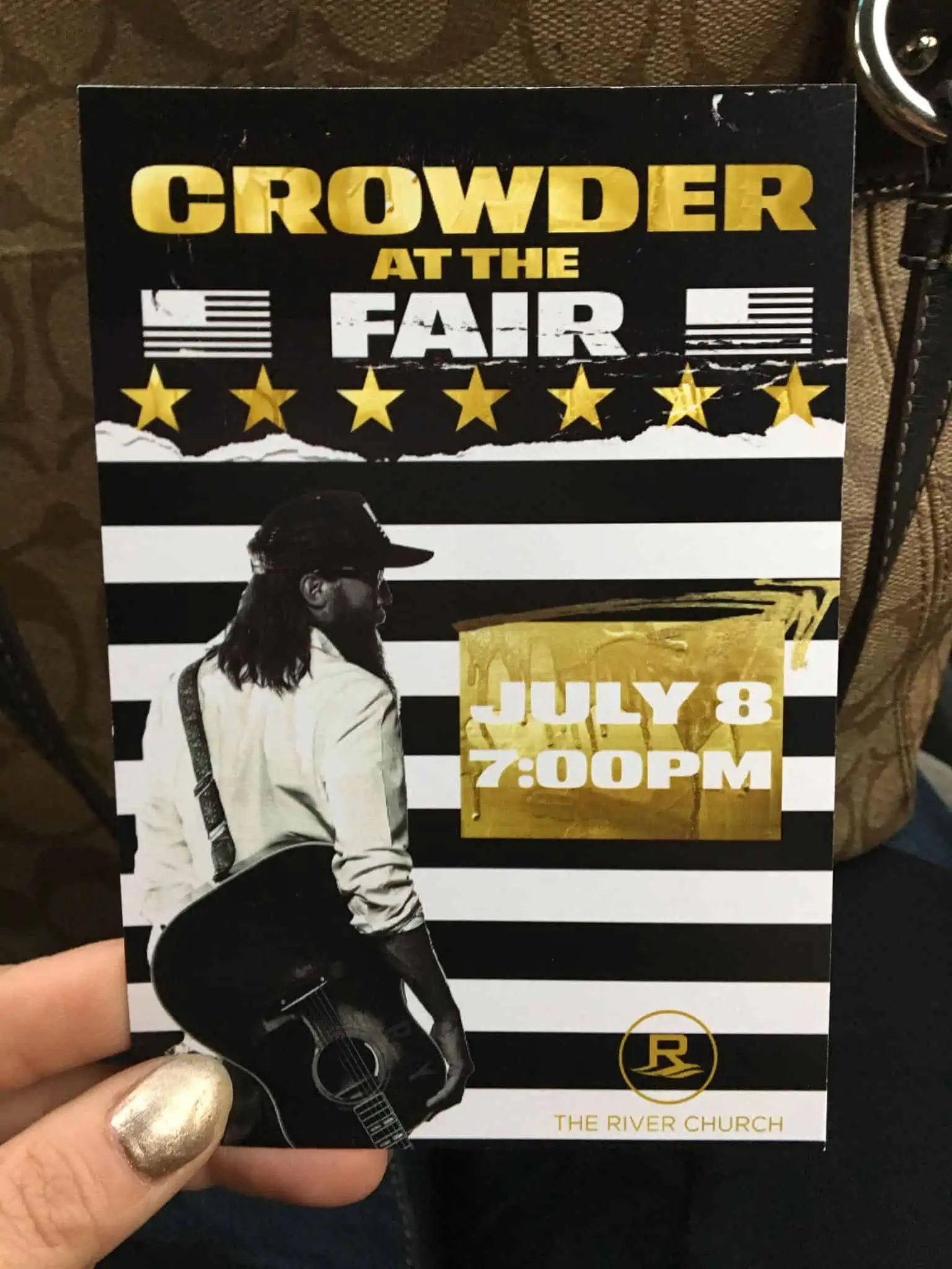 Crowder at the fair.