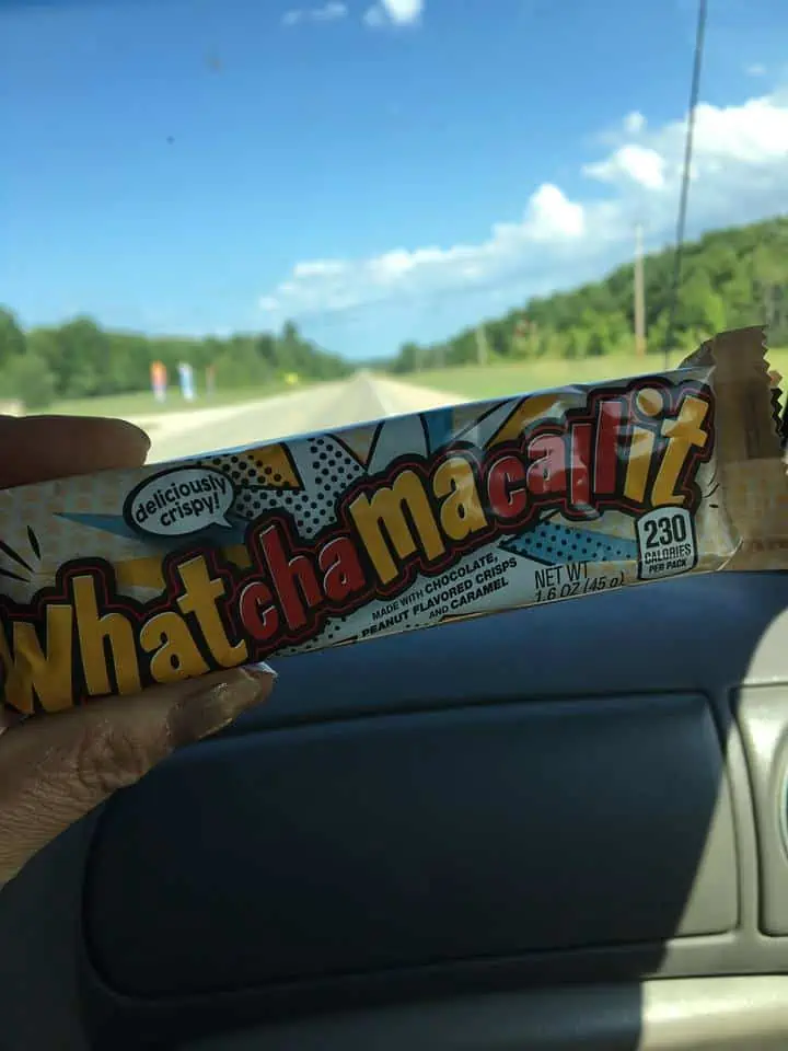 A whatchamacallit candy bar.