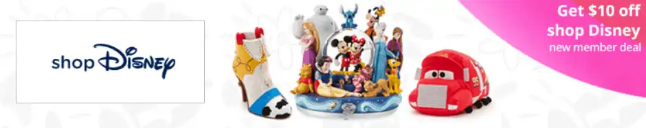 Get $10 Free at ShopDisney.com