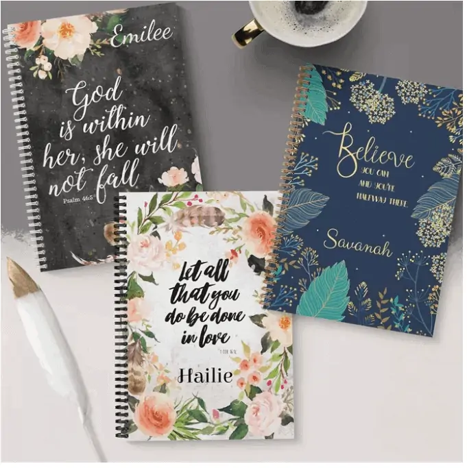 Personalized Hardcover Journal Notebooks
