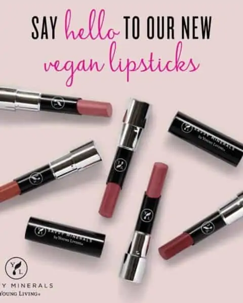 Lipstick shades from Savvy Minerals.