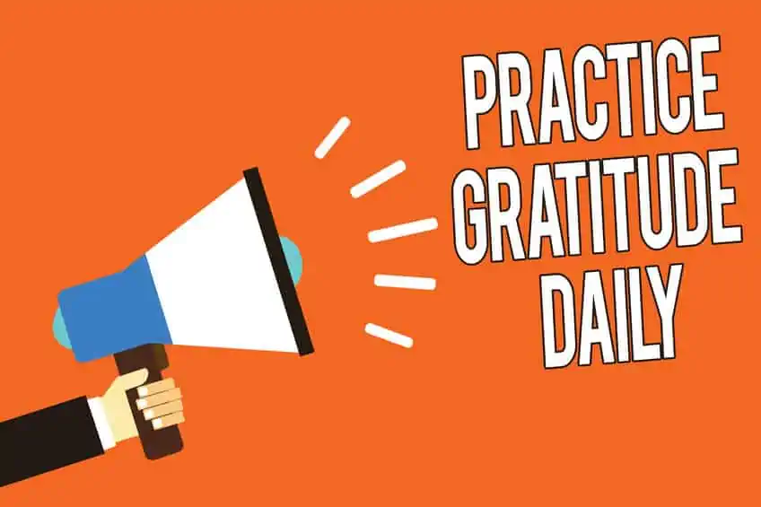 How to practice gratitude daily.