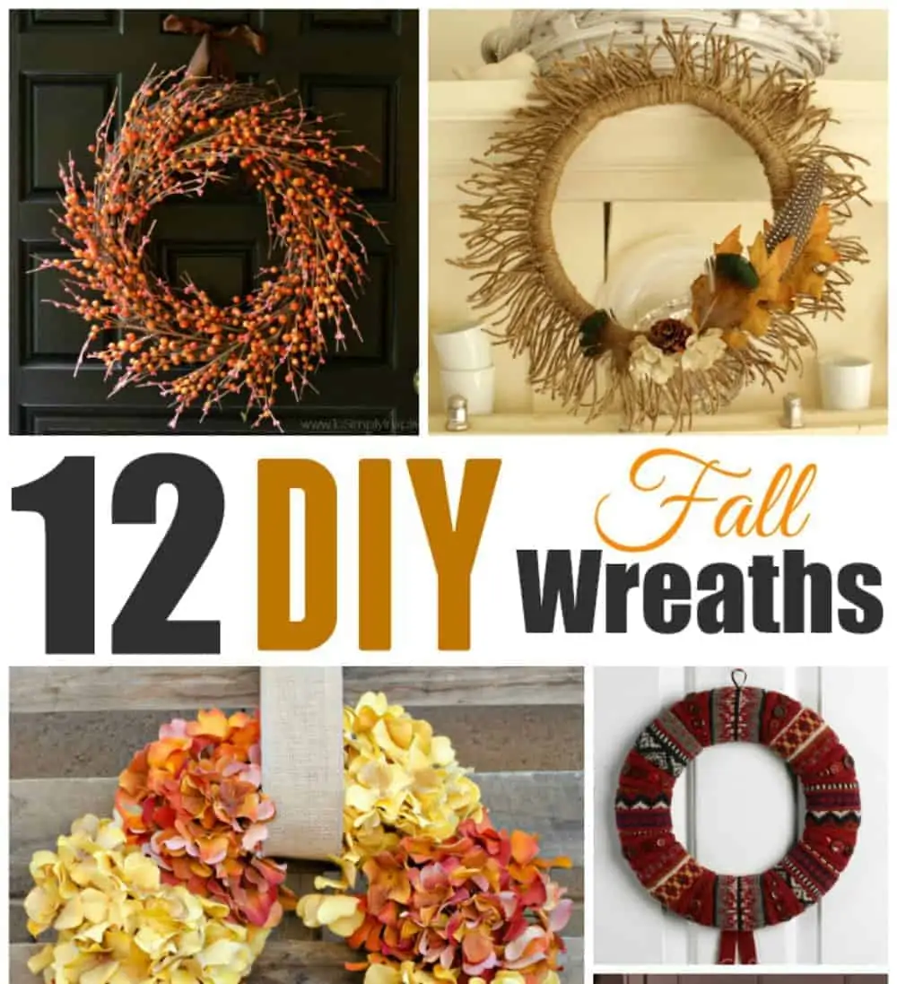 Festive DIY Fall Wreaths To Make