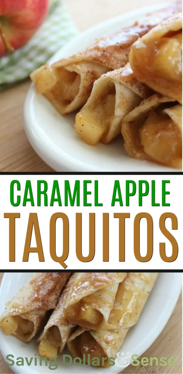 Caramel Apple Taquitos Recipe