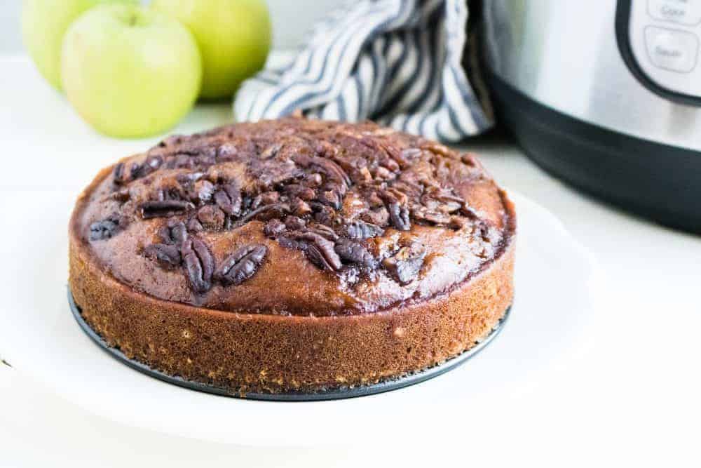 Instant Pot Old Fashioned Applesauce Cake