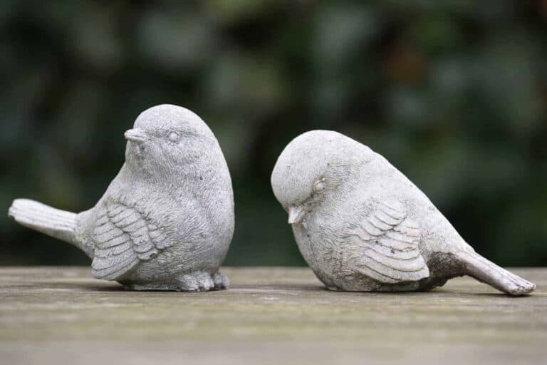 stone birds