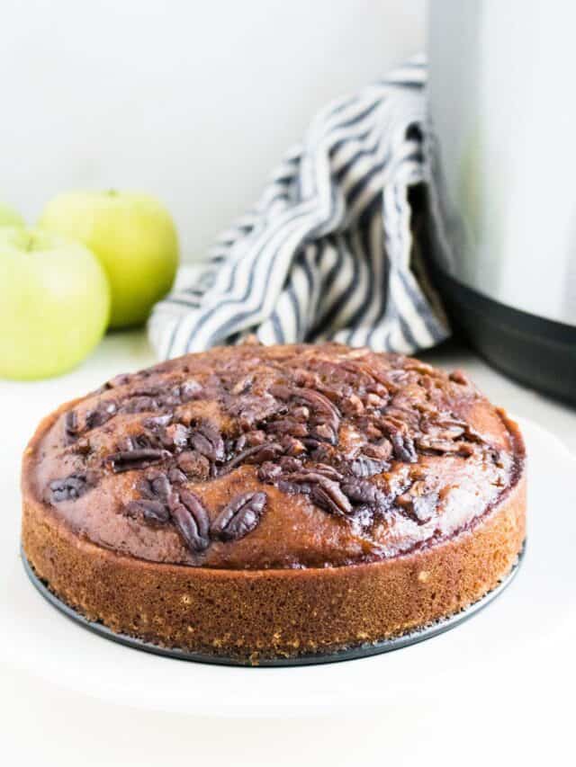 Instant Pot Old Fashioned Applesauce Cake Story Saving Dollars and Sense