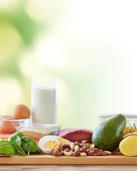 lots of healthy and nutritious food sitting on a table