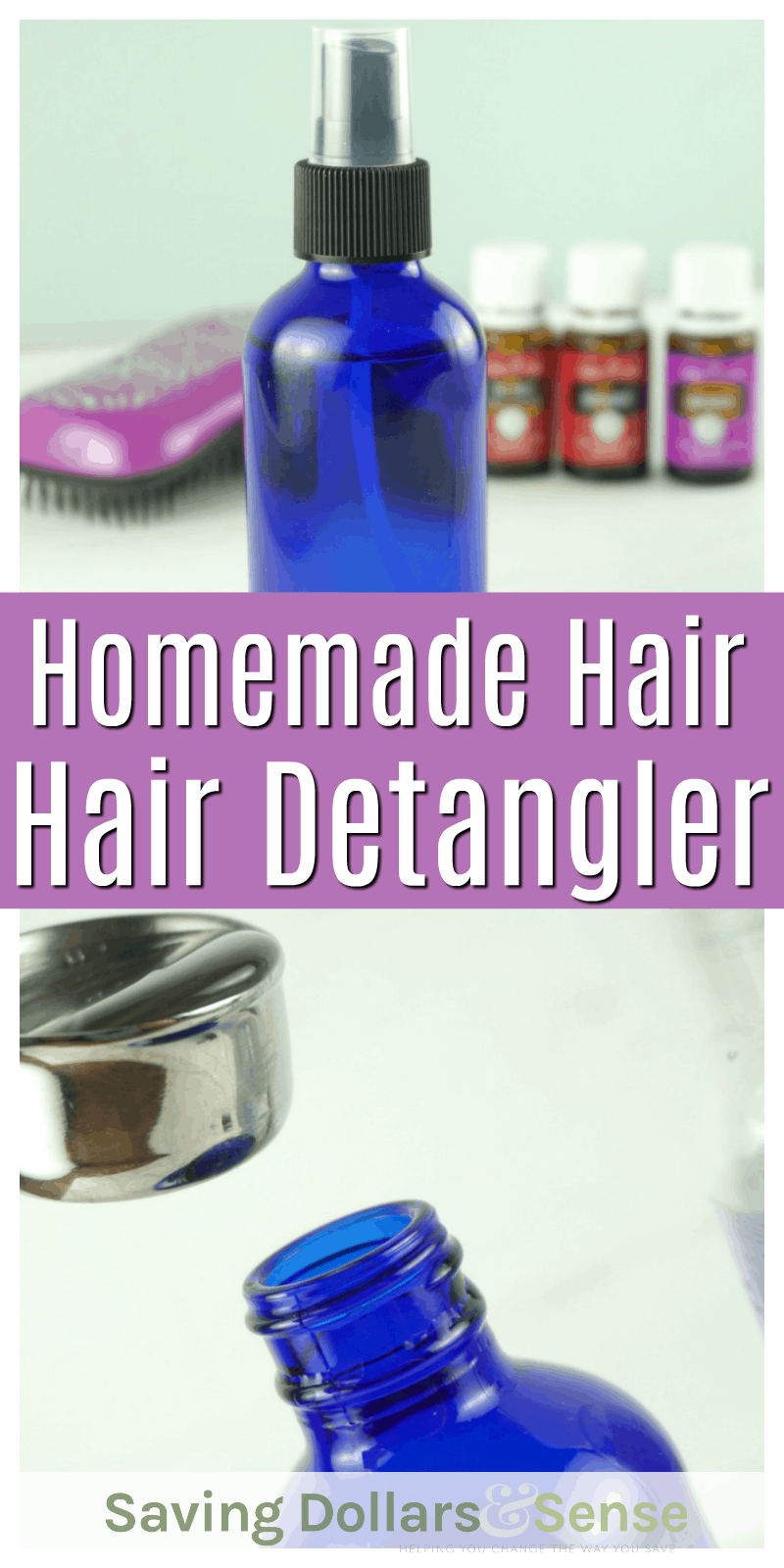 Natural Hair Detangler Spray Recipe