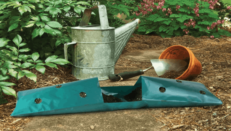 Gardening supplies needed for vegetable hanging gardens.