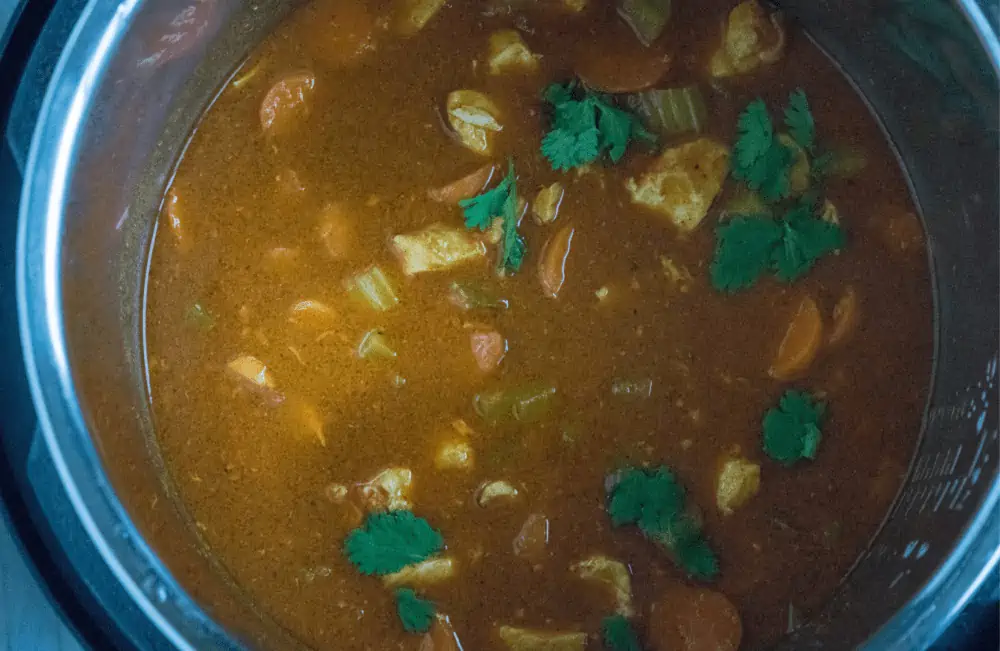 chicken curry soup