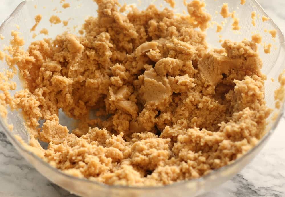 Peanut butter mixture.