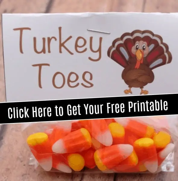 Turkey Toes FREE Printable