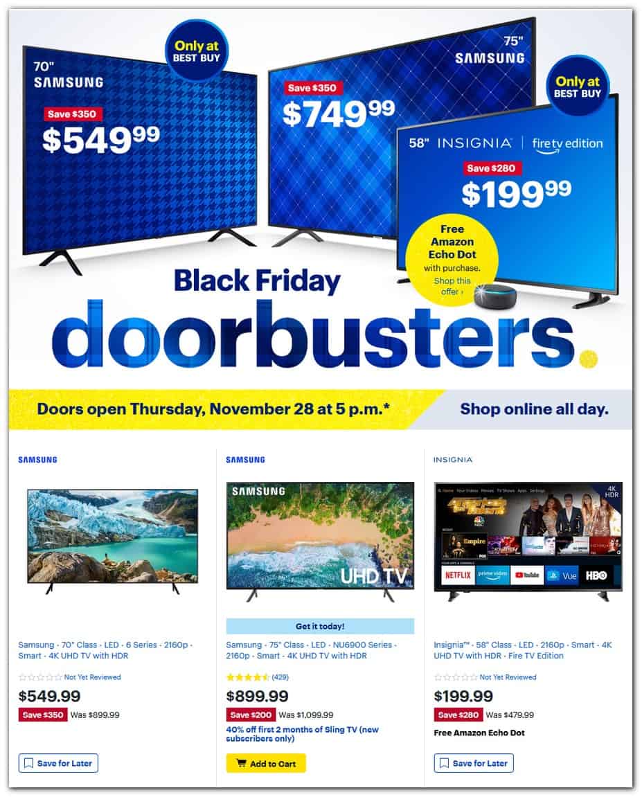 best buy black friday sale 2019