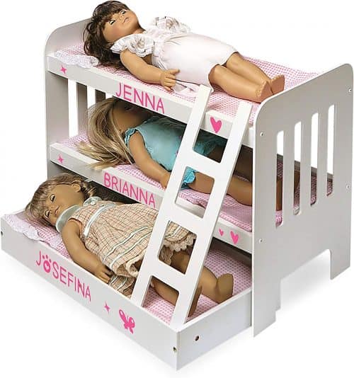 american girl trundle bunk bed