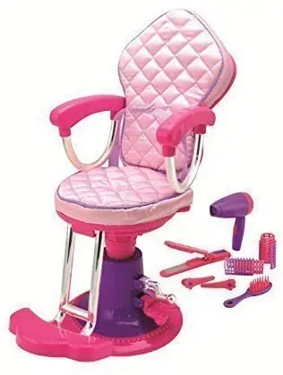 Salon chair and accessories