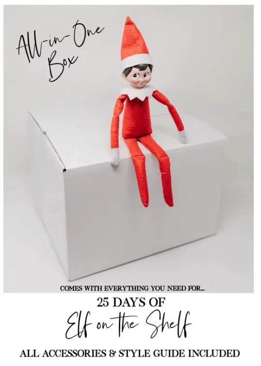 Elf on the shelf box of ideas