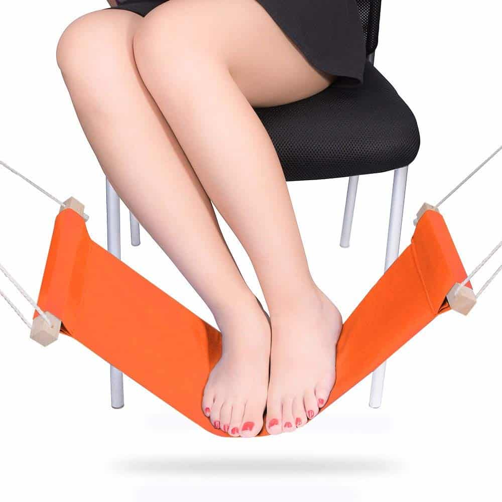 Smargreho desk foot hammock.