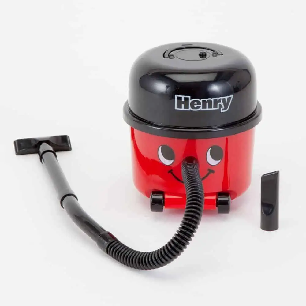 Henry USB desk vacuum cleaner.