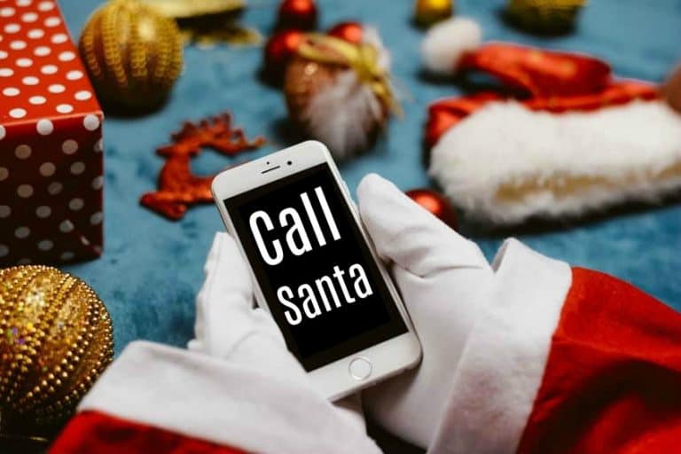 Santa's Phone Number Saving Dollars and Sense