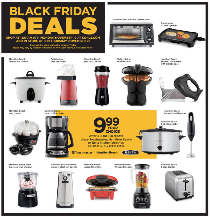 All Appliances Ad Scan Deals