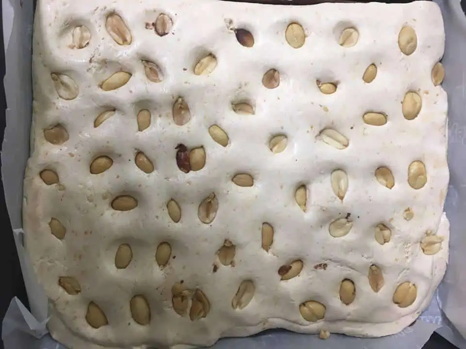 Peanuts in marshmallow fluff.