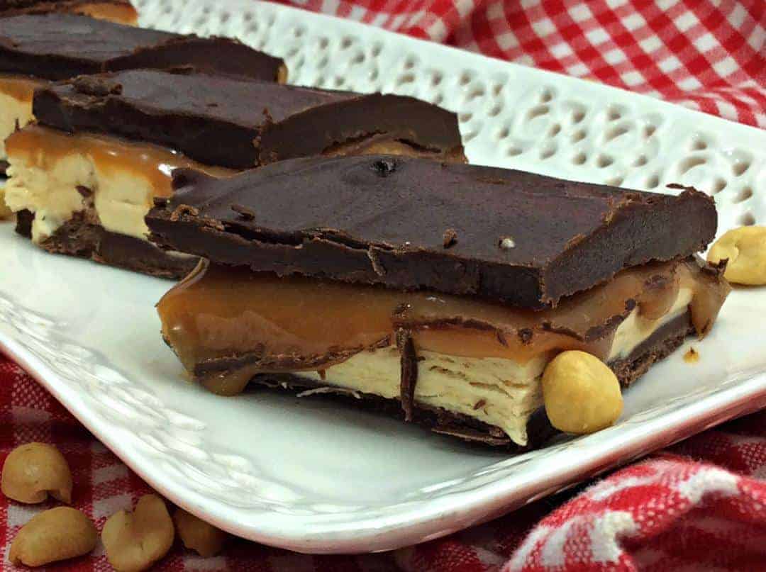 Homemade Snickers Candy Bar Recipe