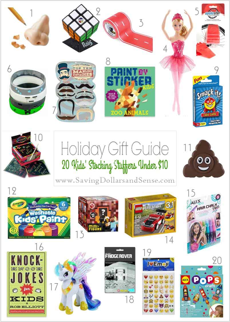 Best Stocking Stuffers for Kids - Saving Dollars & Sense